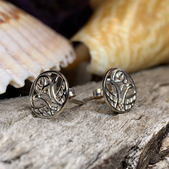 Rose Mackintosh Stud Earrings