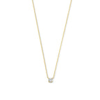 Cléa Stone Necklace | White Gold