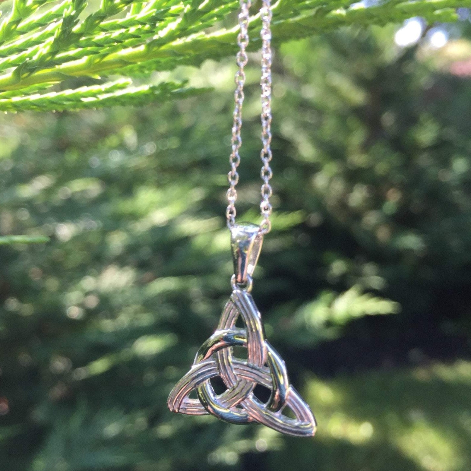 Vanessa Trinity Knot Necklace