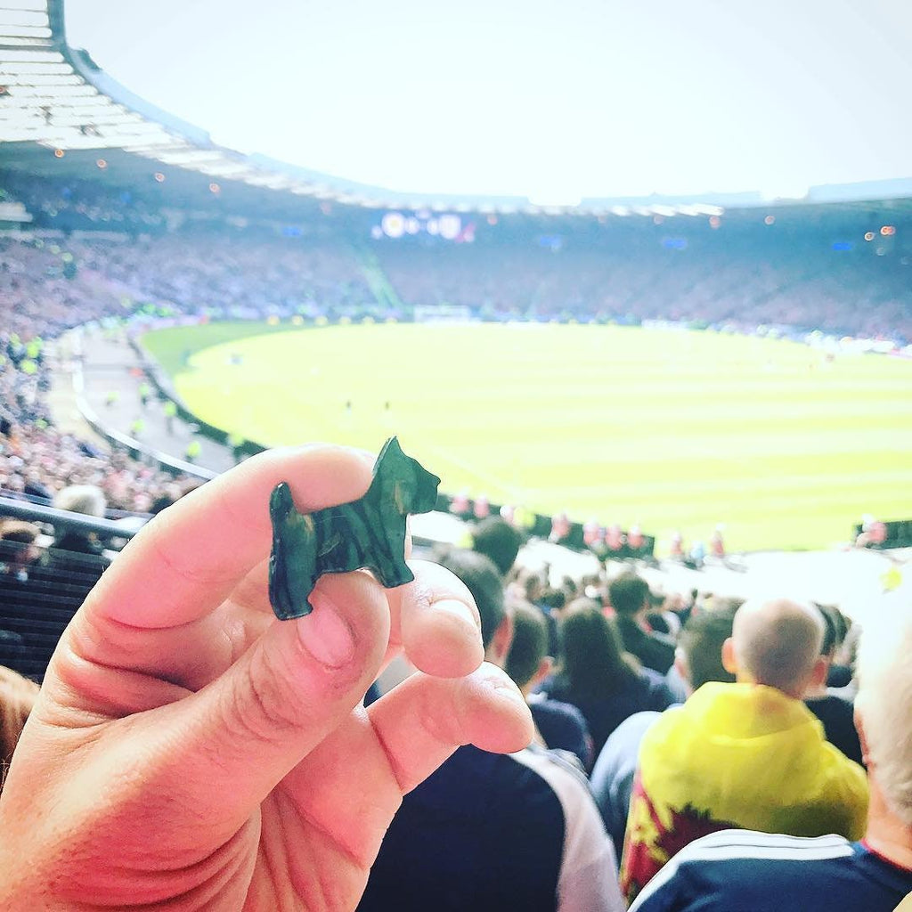 Heathergems Dog Scottish Brooch