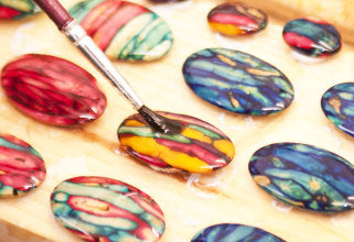 Heathergems Celtic Teardrop Earrings