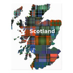 Tartan Bagpiper Earrings