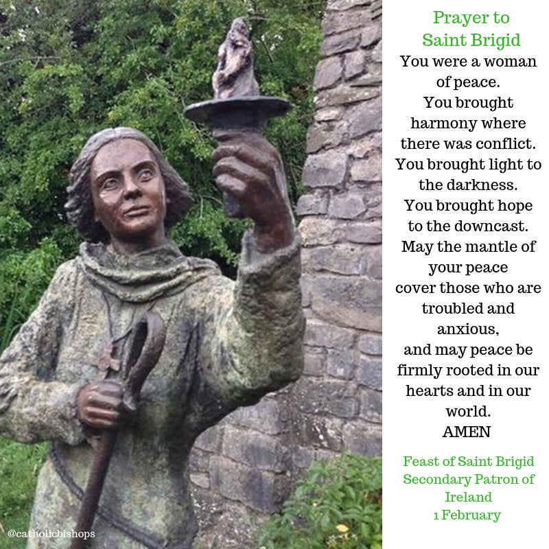 Saint Brigid Cross Necklace