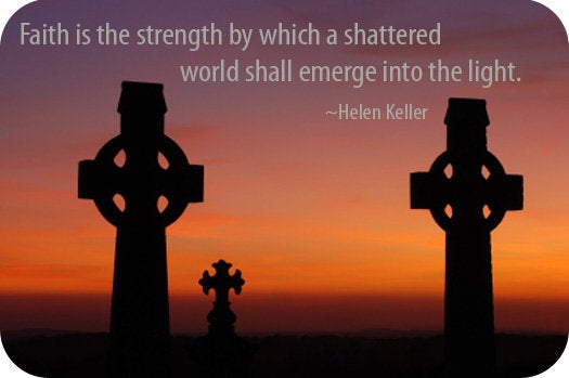 Celtic Sterling Silver Cross Necklace