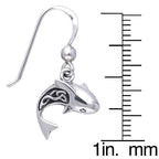 Celtic Shark Earrings
