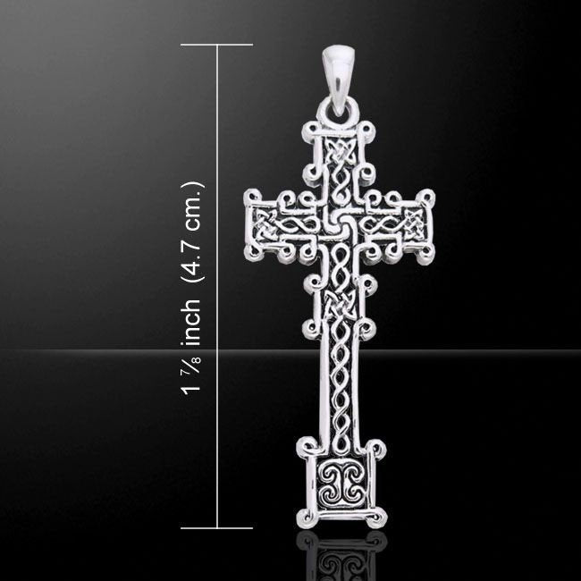 Scottish Skinnet Cross Necklace