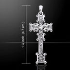 Scottish Skinnet Cross Necklace