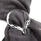 Stag Scarf Ring