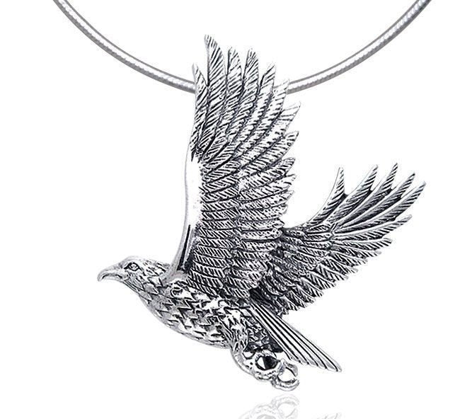 Eagle in Flight Necklace