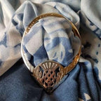 Celtic Thistle Scarf Ring