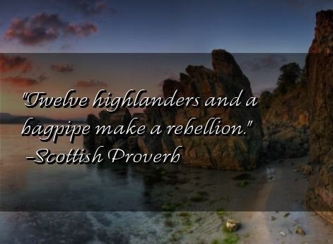 Scottish Bagpipes Pin