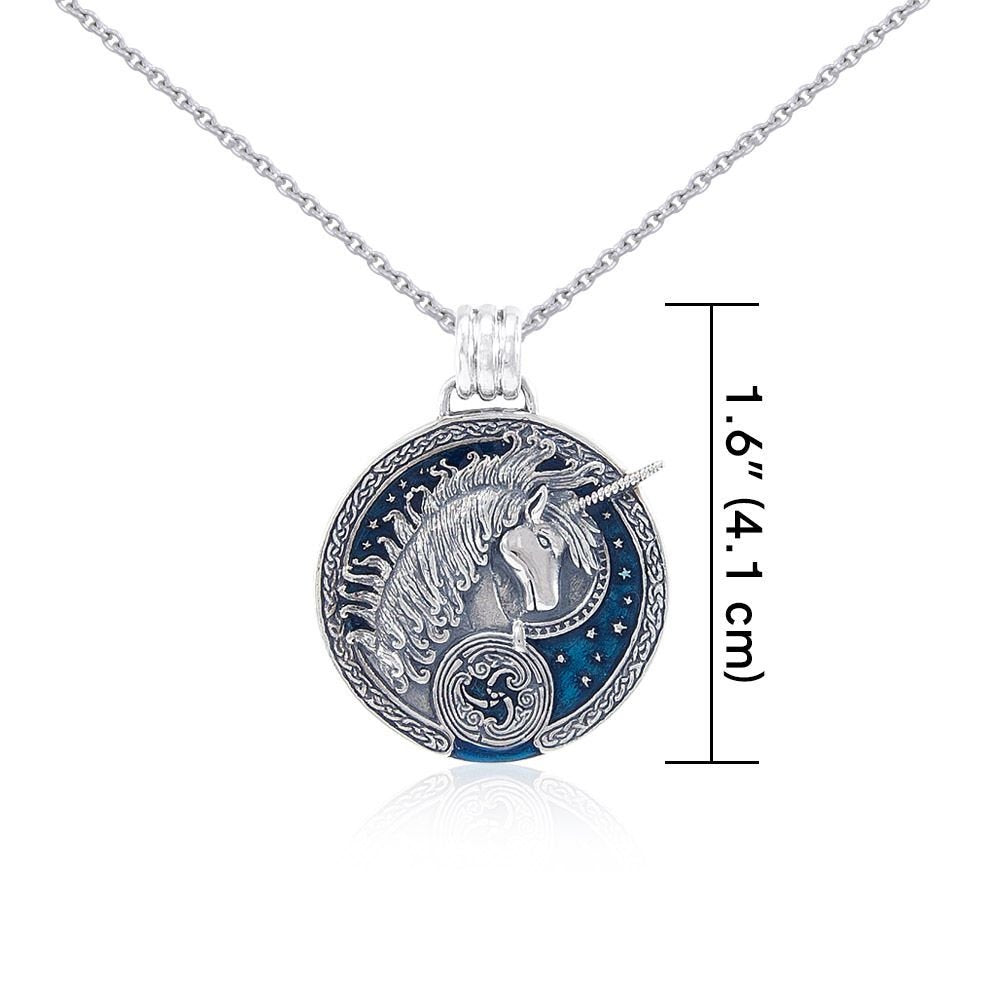 Celtic Unicorn Necklace