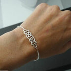 Love Knot Silver Bracelet