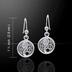 Celtic Yin Yang Earrings