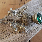 Bold Thistle Brooch
