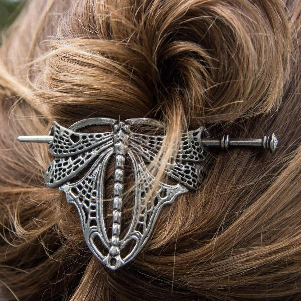 Victorian Dragonfly Hair Slide