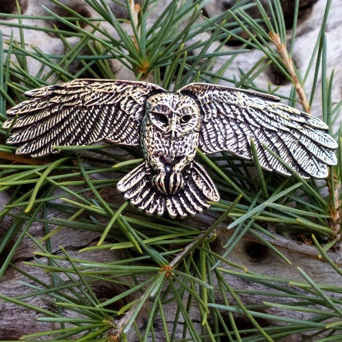 Owl Hair Clip