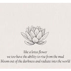 Lotus Amethyst Necklace