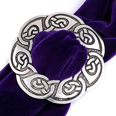 Lorna Celtic Knot Scarf Ring