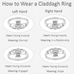 Topaz Claddagh Ring