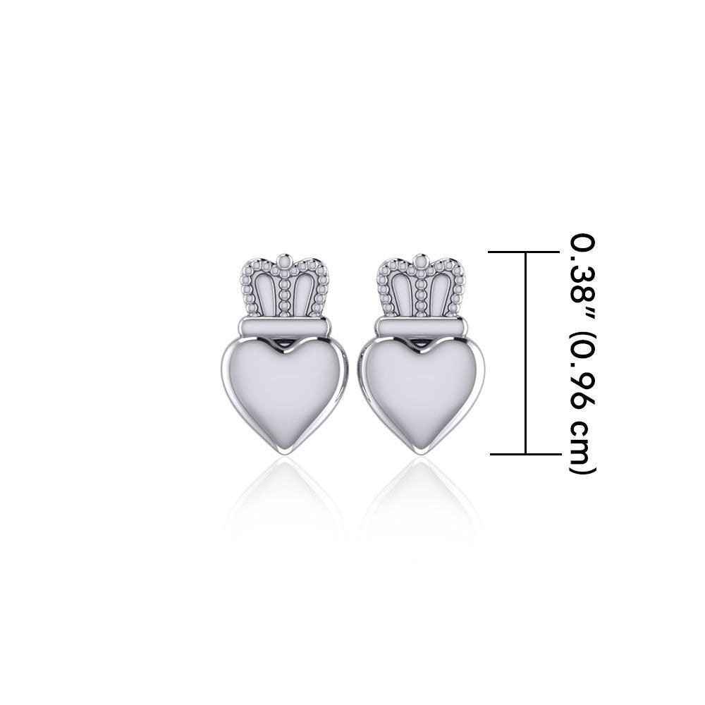 Dorcas Claddagh Earrings