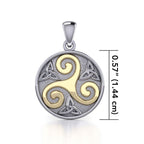 Carran Spiral Necklace