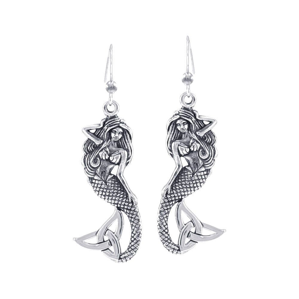 Celtic Mermaid Earrings