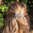 Celtic Peacock Hair Clip