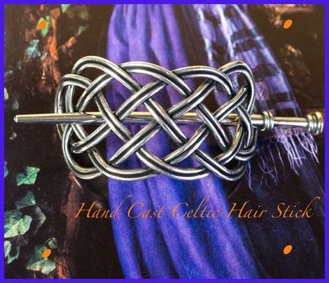 Cora Celtic Knot Hair Slide