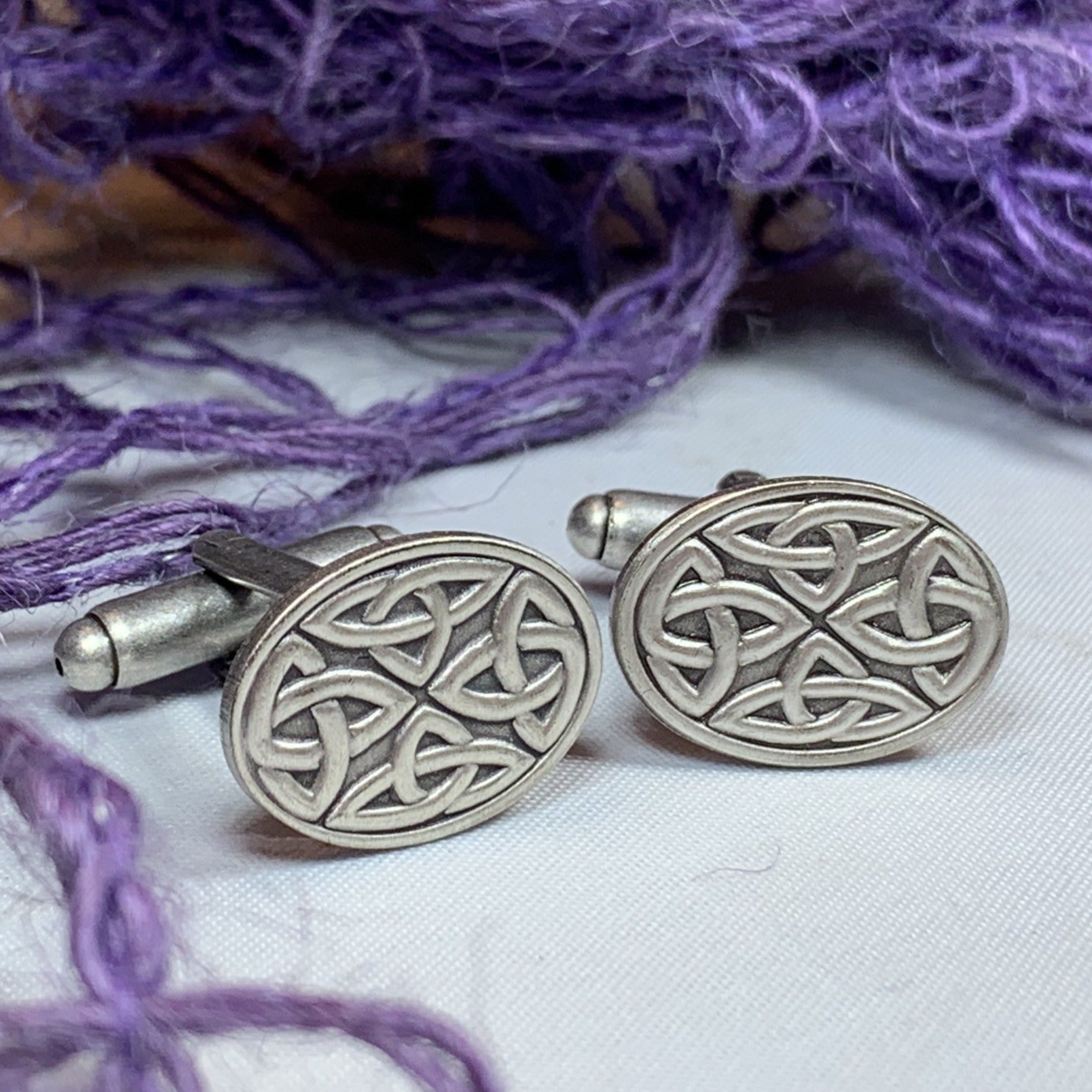 Celtic Trinity Knot Cufflinks