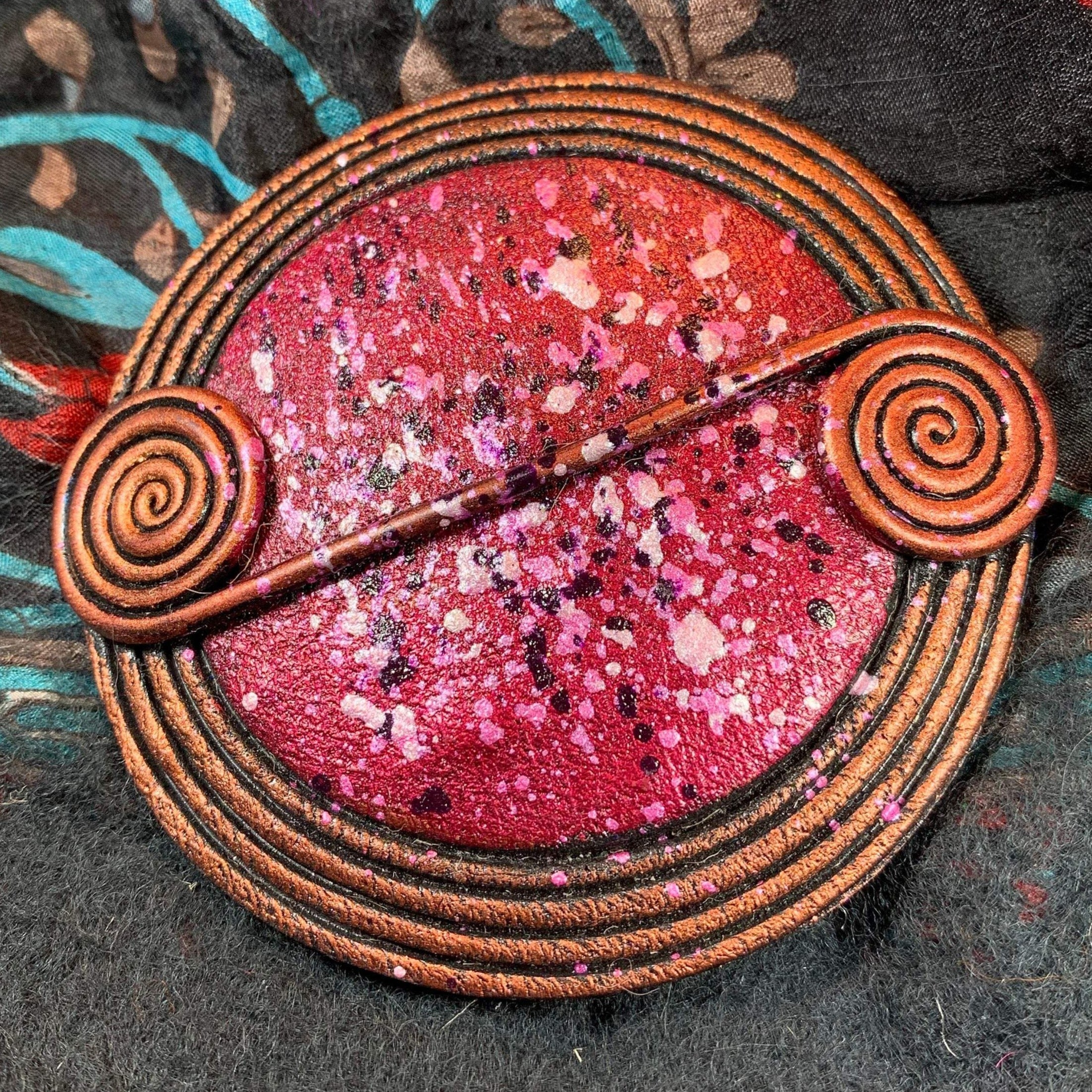 Celtic Ancient Scroll Pin