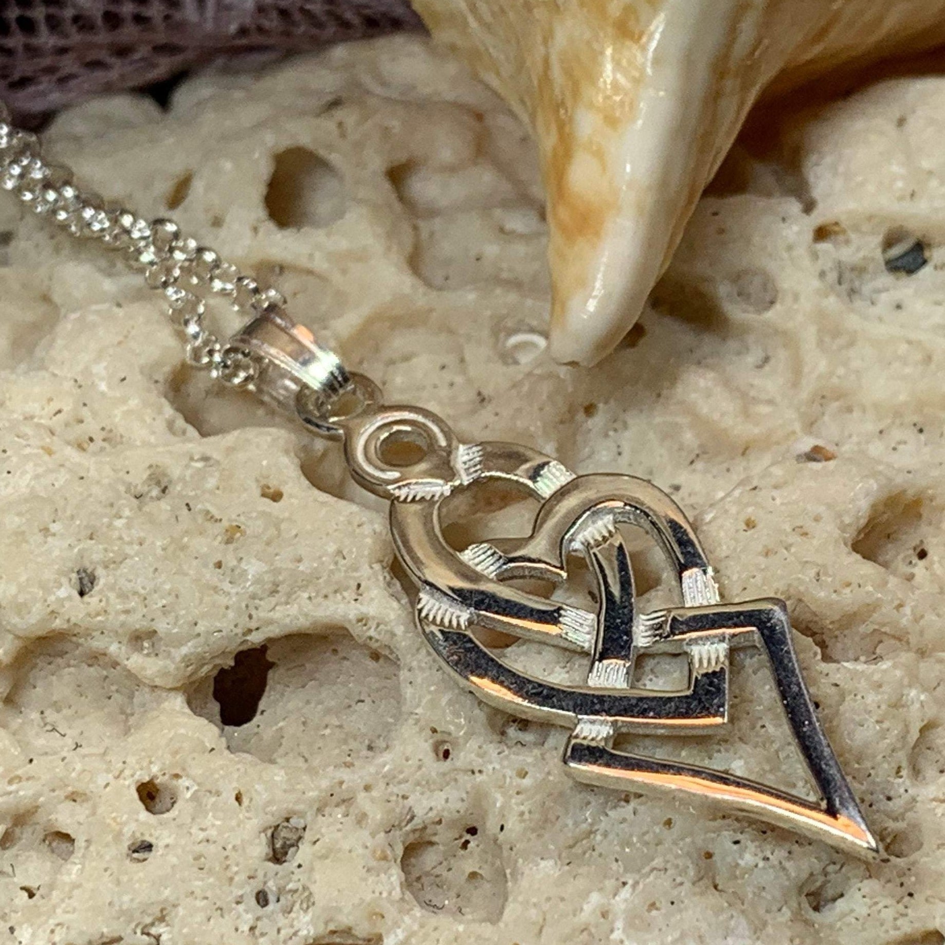 Fior Celtic Love Knot Necklace
