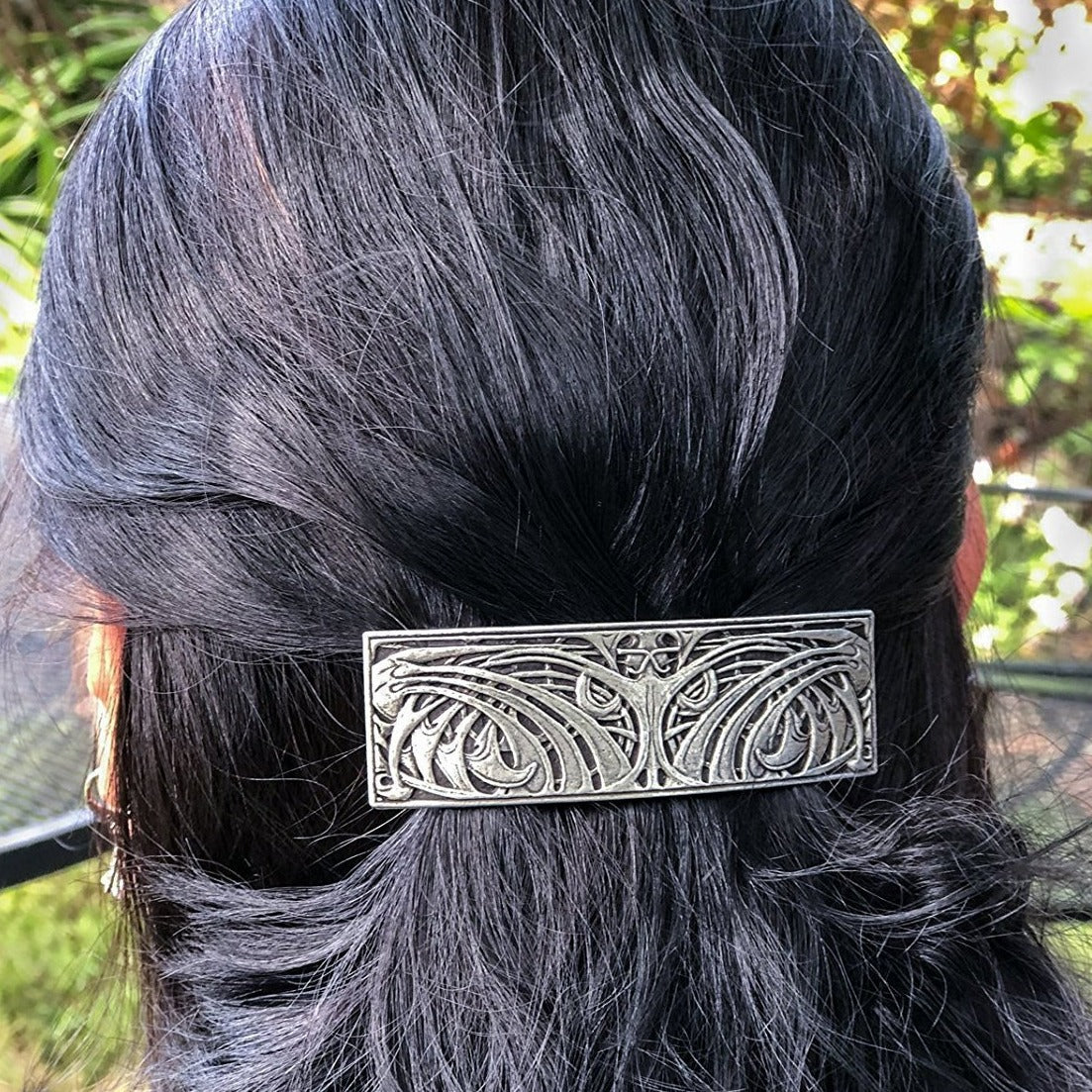 Art Deco Celtic Hair Clip