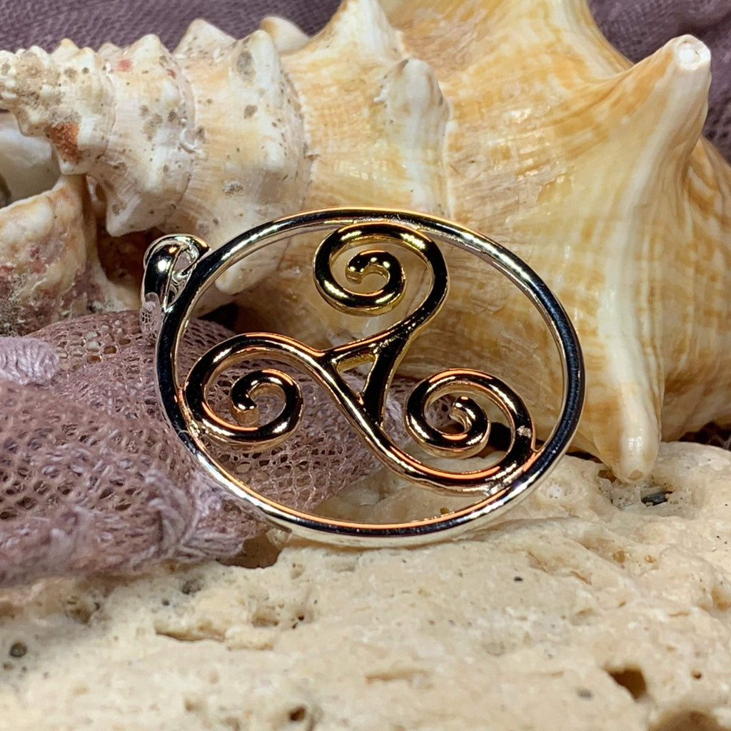 Arawn Celtic Spiral Necklace