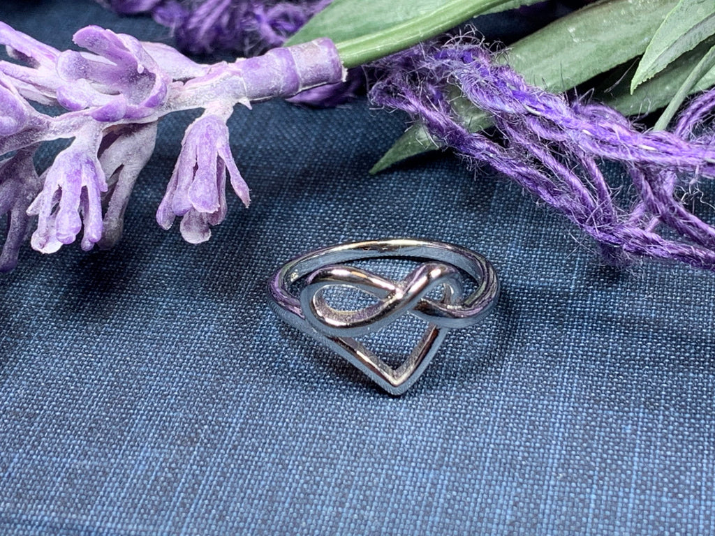 Celtic Forever Heart Ring