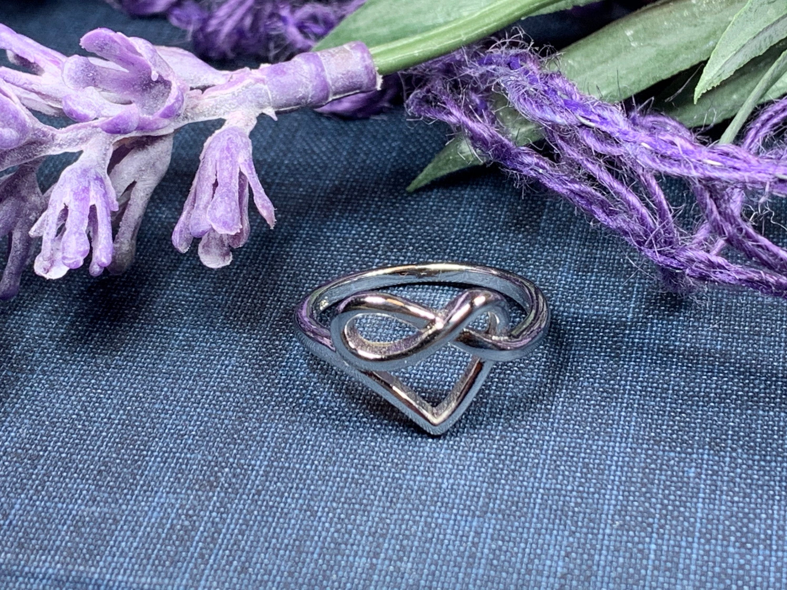 Celtic Forever Heart Ring