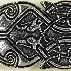 Celtic Peacock Hair Clip