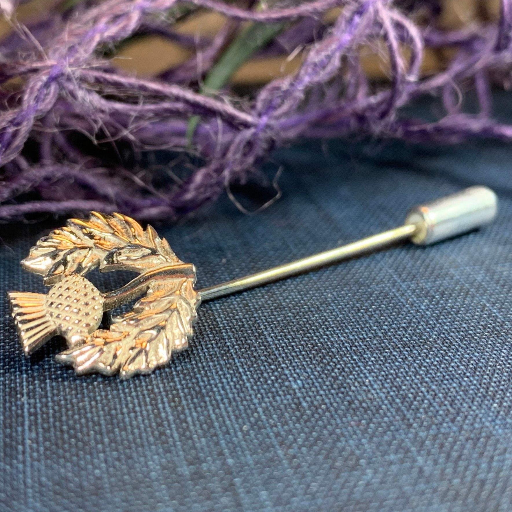 Scotland Thistle Pin