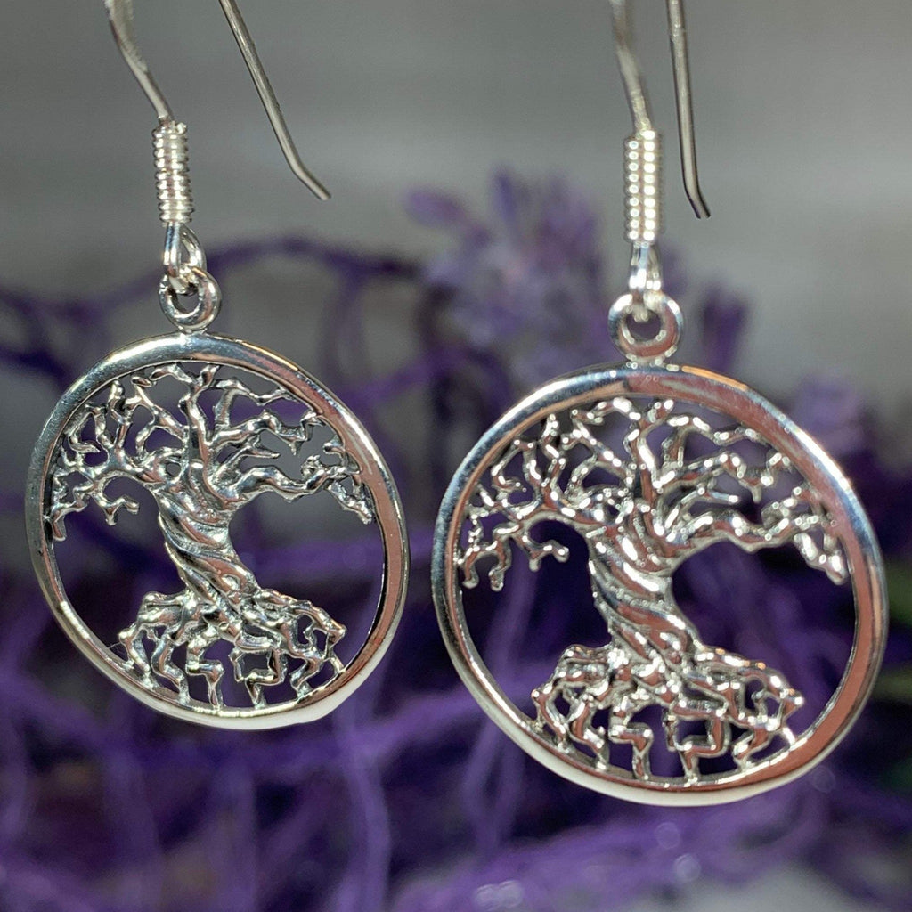Deep Roots Tree of Life Earrings