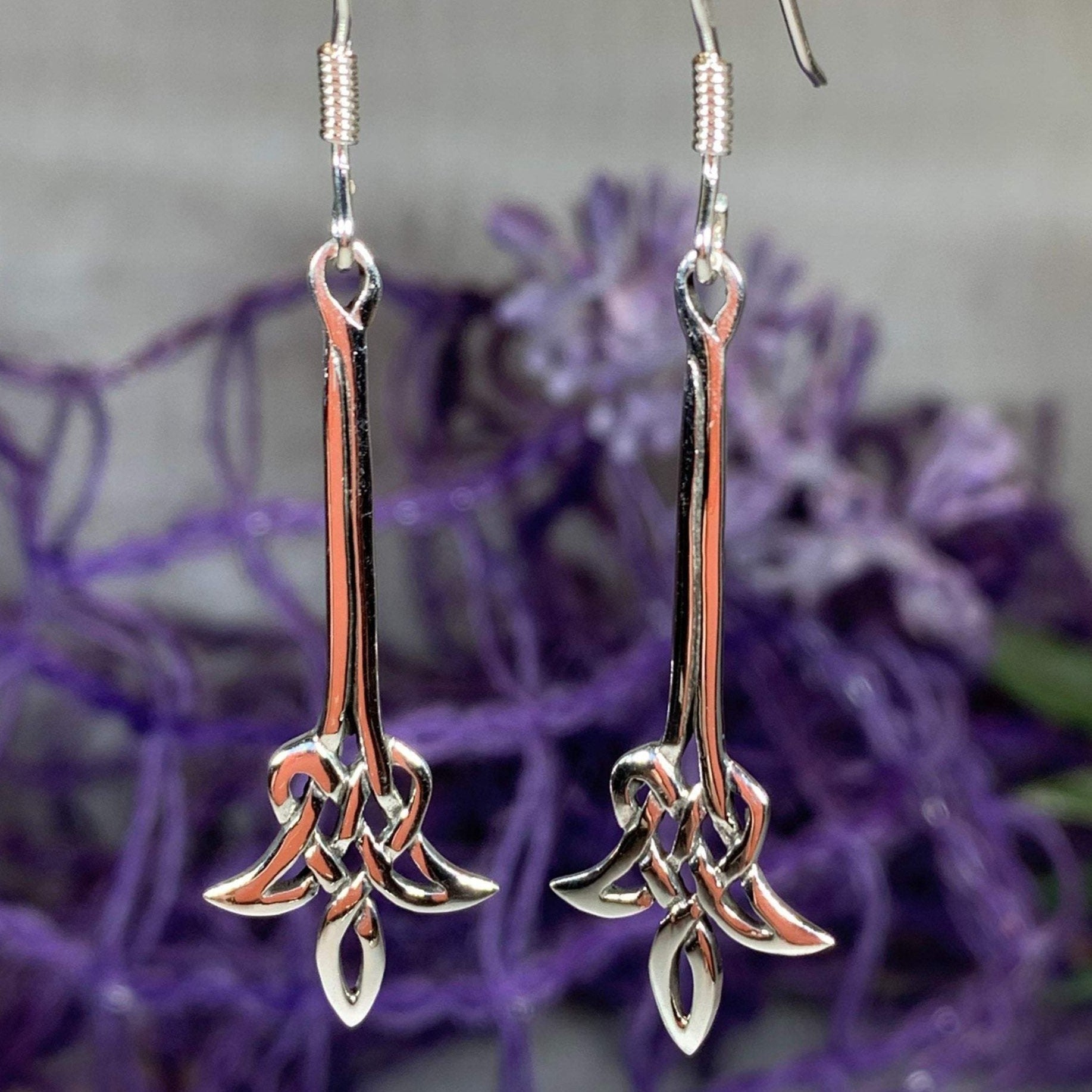Celtic Flame Earrings