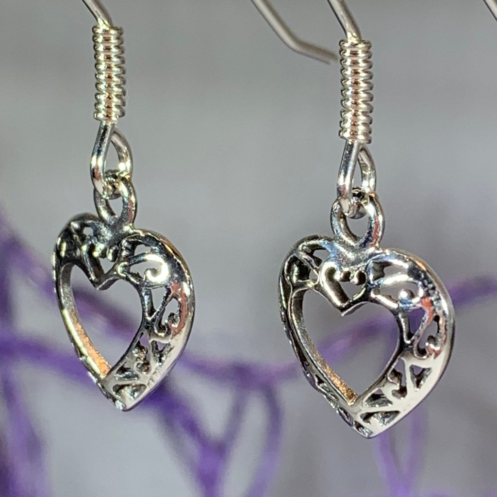 Petite Heart Earrings