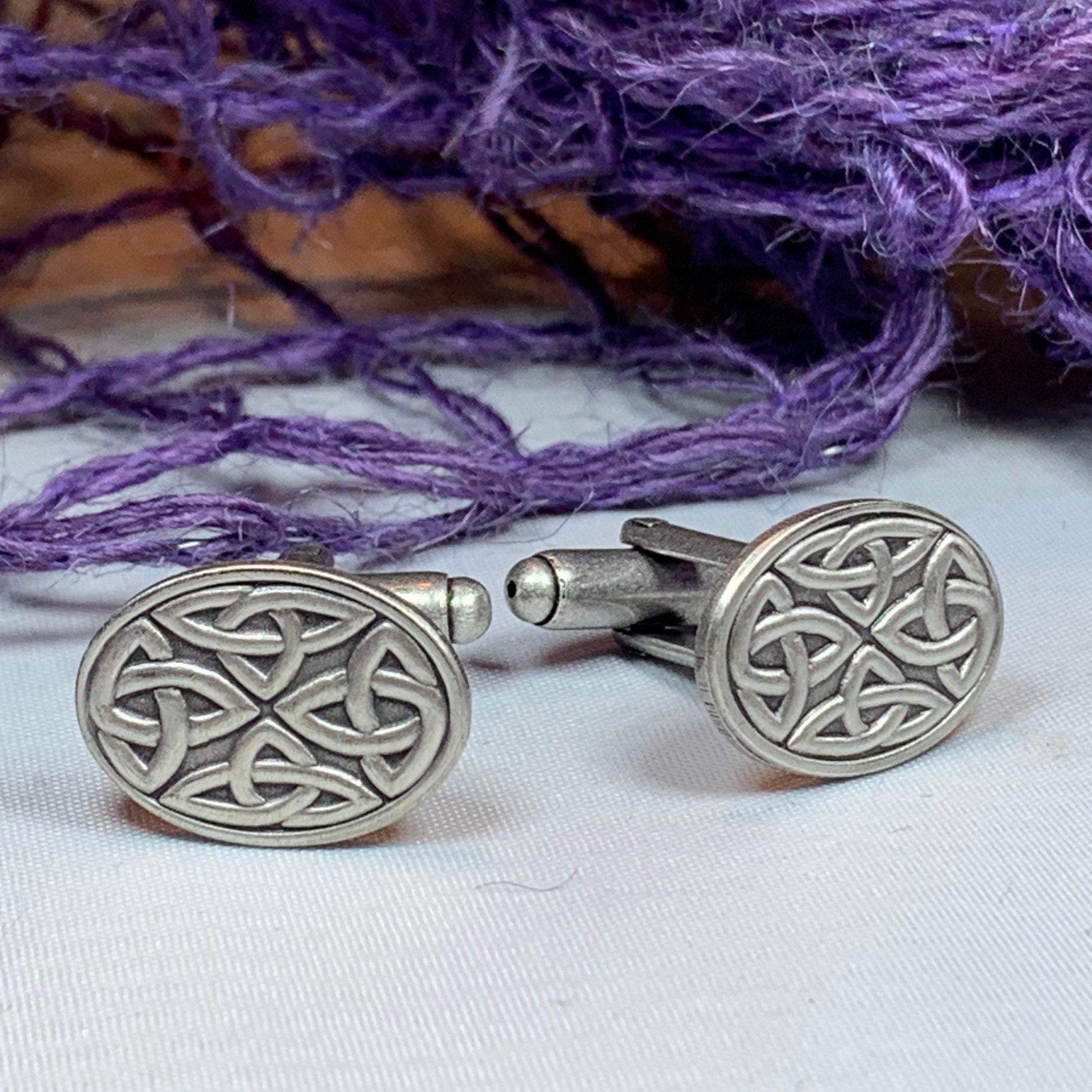 Celtic Trinity Knot Cufflinks
