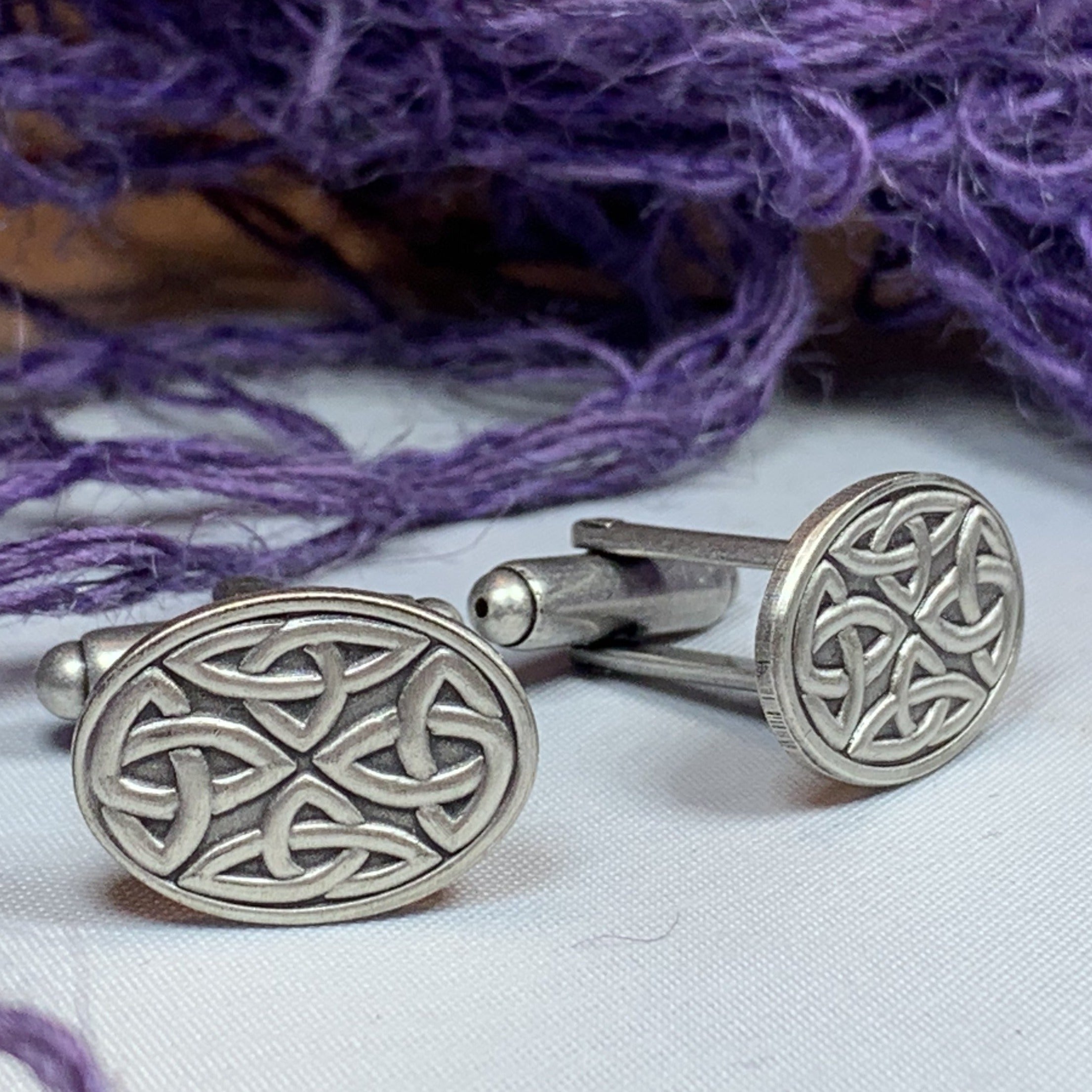 Celtic Trinity Knot Cufflinks