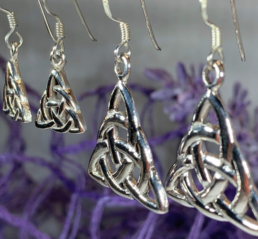 Rhoswen Trinity Knot Earrings