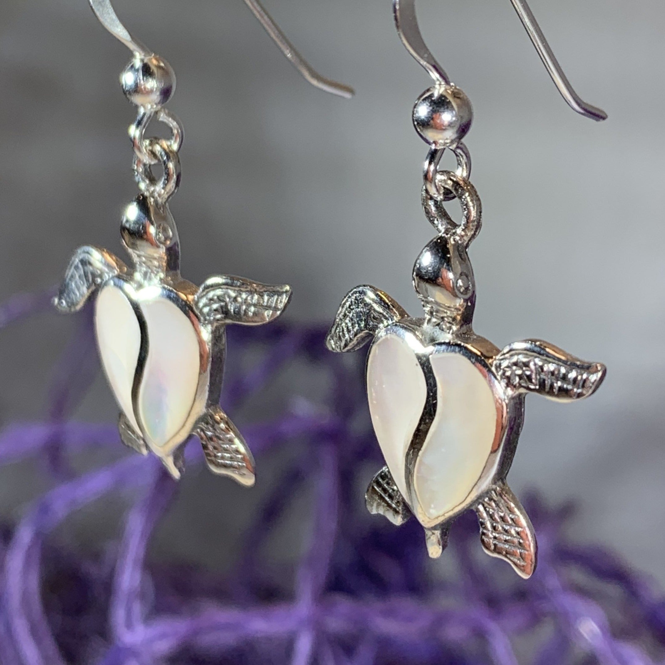 Farraige Turtle Love Earrings