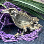 Tethra Realistic Raven Brooch