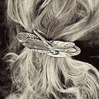 Waterlily Dragonfly Hair Clip