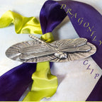 Waterlily Dragonfly Hair Clip