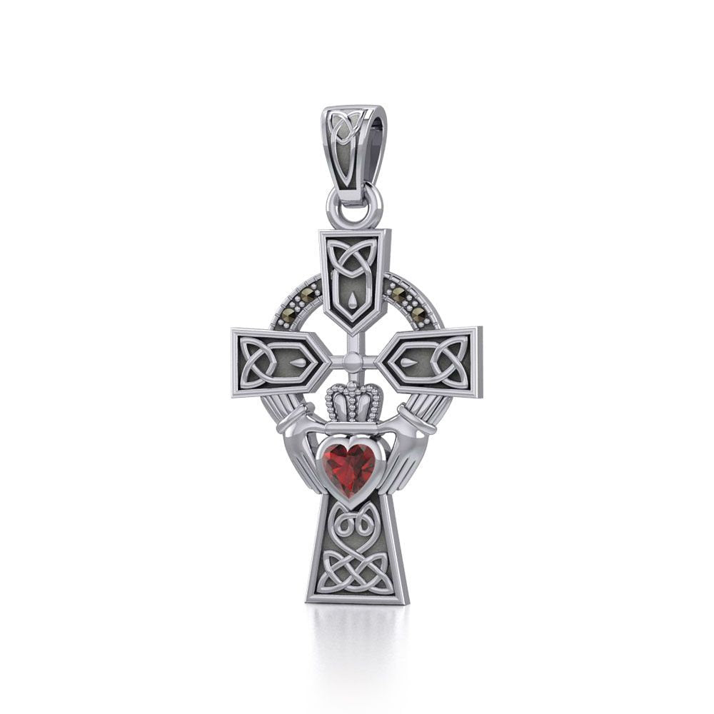 Claddagh Cross Necklace