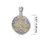 Sorcha Spiral Necklace
